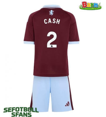 Aston Villa Matty Cash #2 Hemmaställ Barn 2026-27 Kortärmad (+ Korta byxor)
